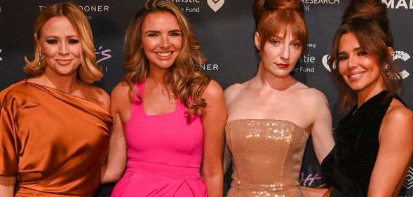 Girls Aloud members Kimberley Walsh, Nadine Coyle, Nicola Roberts and Cheryl Tweedy.