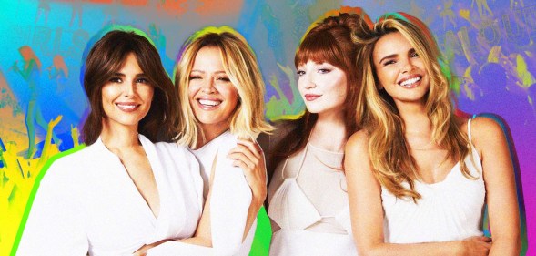 Cheryl Cole, Kimberley Walsh, Nicola Roberts and Nadine Coyle of Girls Aloud