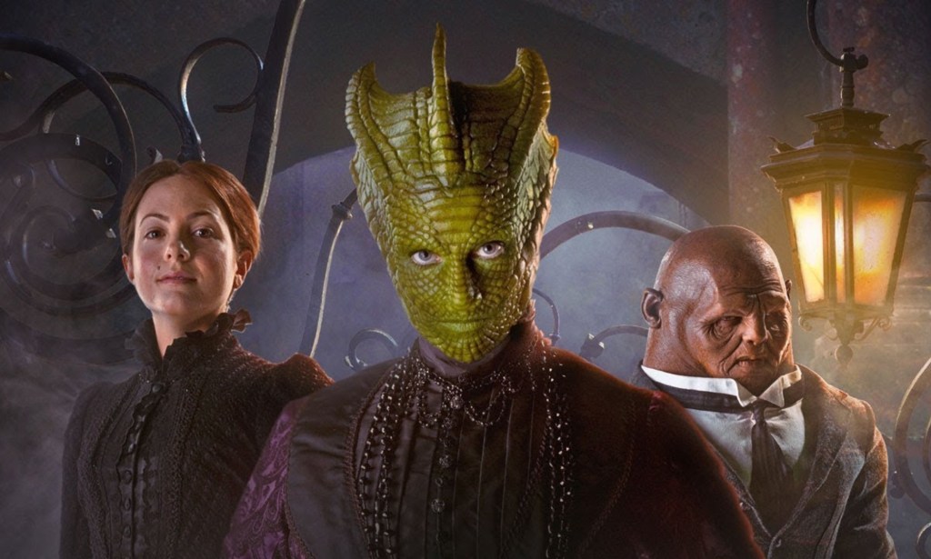 Jenny and Vastra in Doctor Who