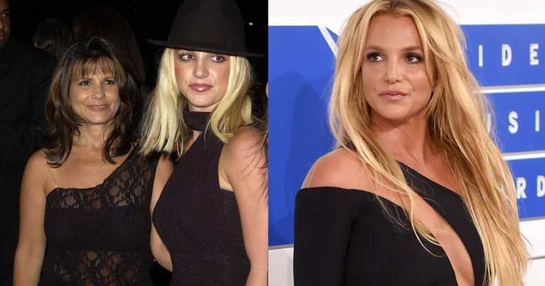Britney and Lynne Spears