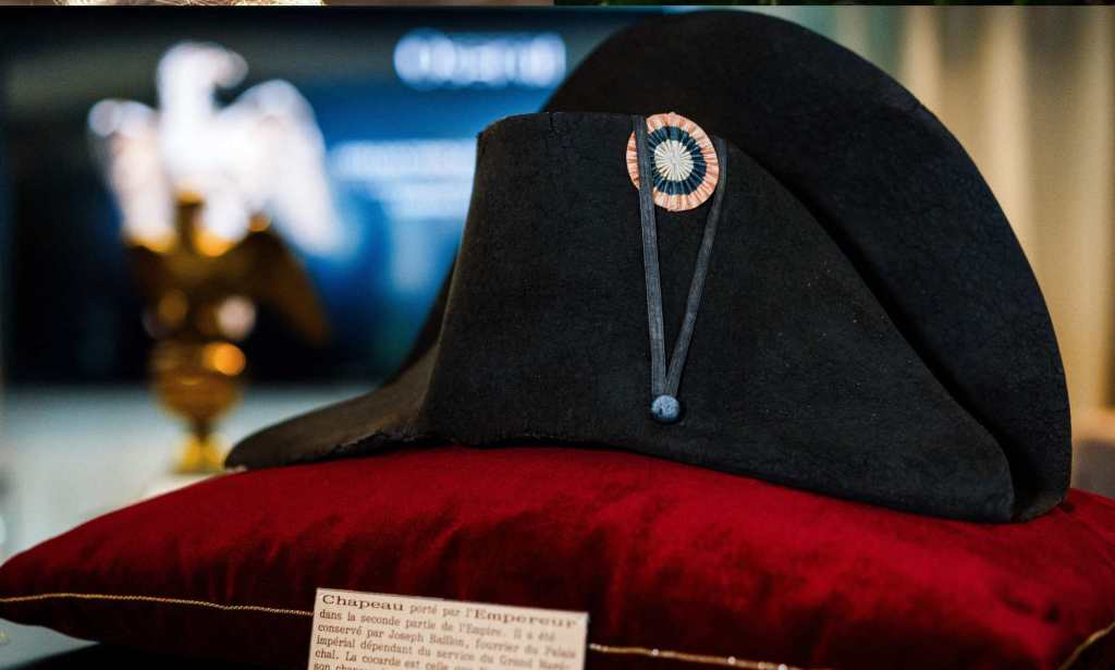 Hat once worn by Napoleon sold for a record €1.9m in auction