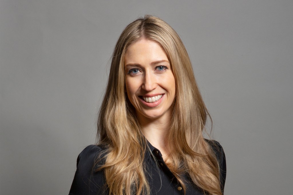 Laura Trott in her official parliamentary portrait.