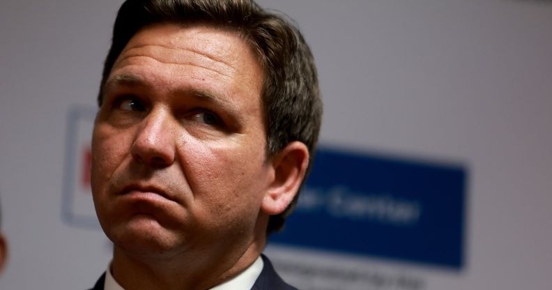 Ron DeSantis, pictured.
