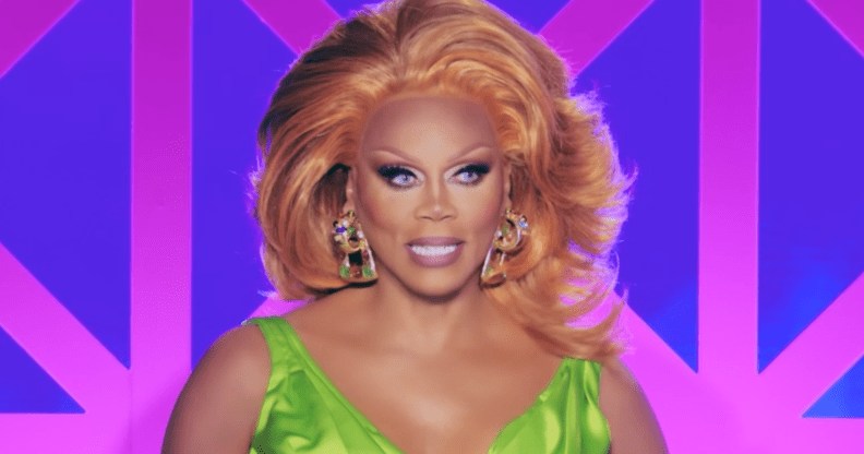 RuPaul during the Drag Race UK season 5's Snatch Game episode