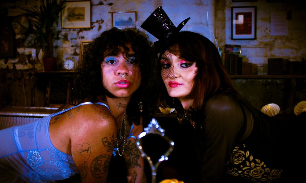 Felix Mufti and Anthony Lexa in a still from Anthony Lexa's music video for "Just In Case".