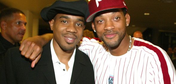 Actor Duane Martin (left) with Will Smith (right).