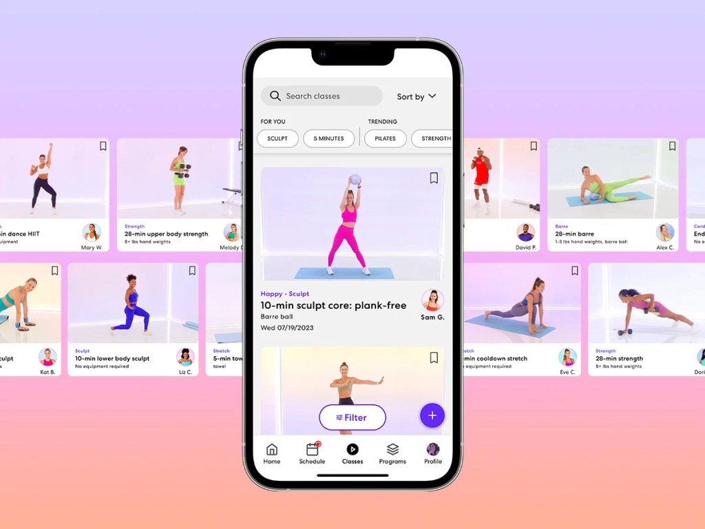 obé Fitness is a premium subscription-based platform