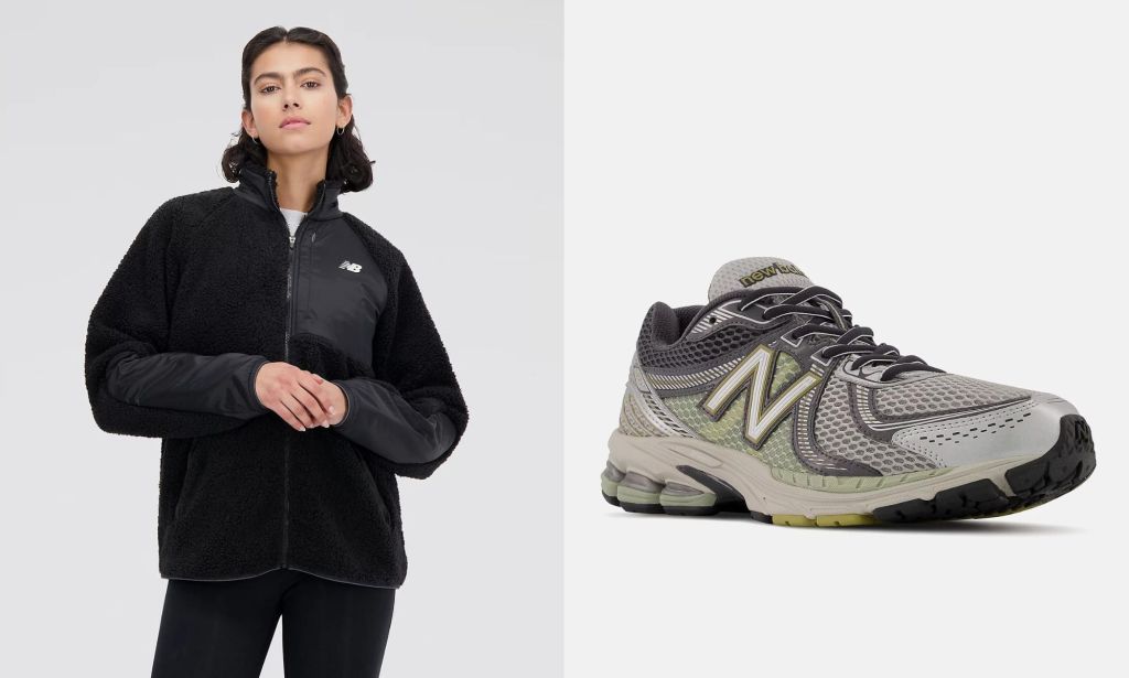 The New Balance Black Friday sale features footwear, apparel and accessories.