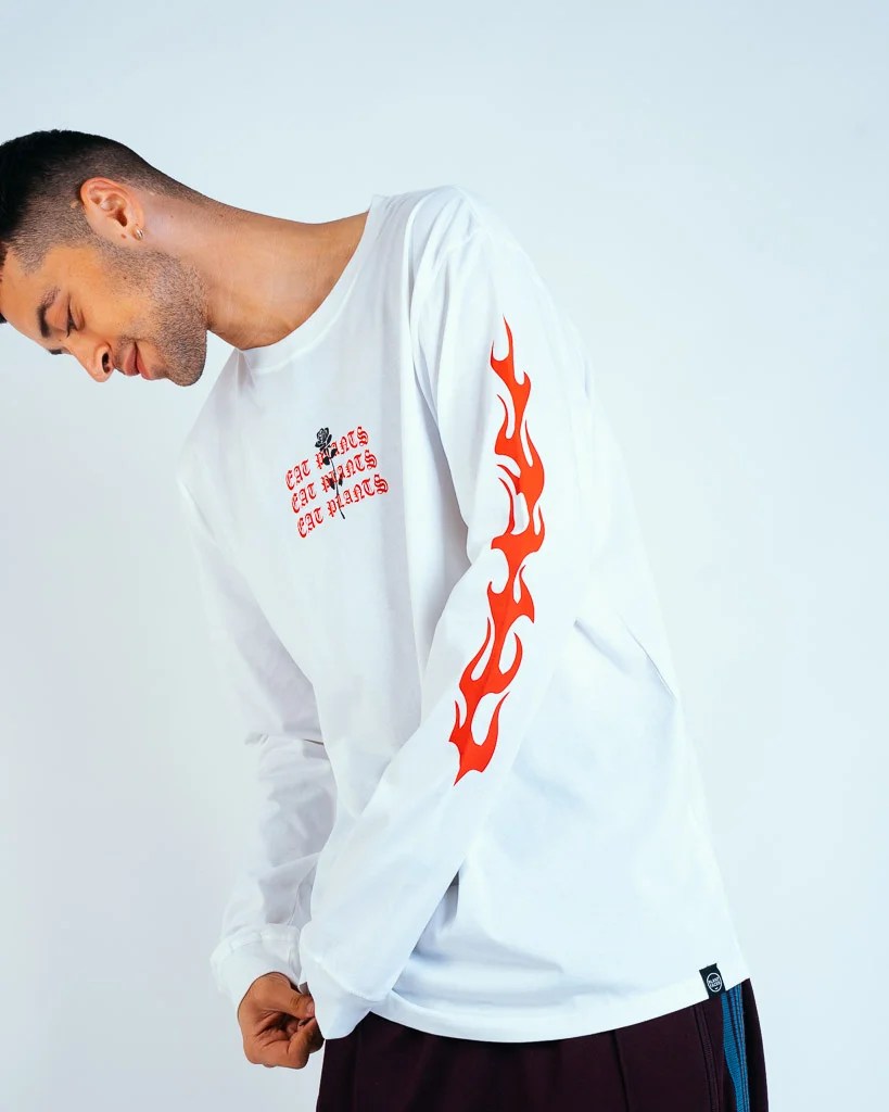 Plant Faced Clothing long-sleeved t-shirt.