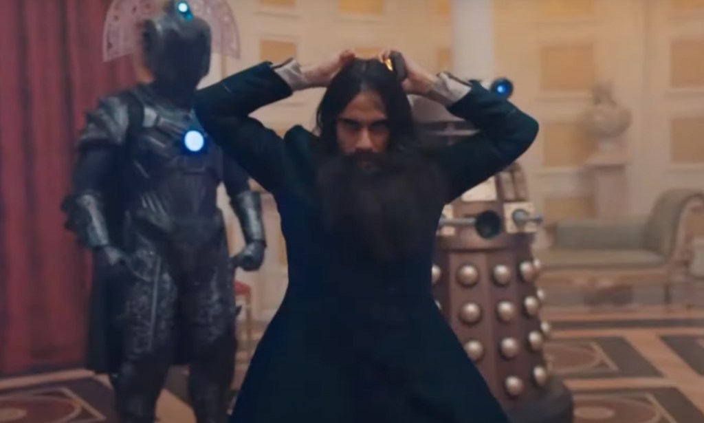 A still from Sacha Dhawan's Rasputin dance.