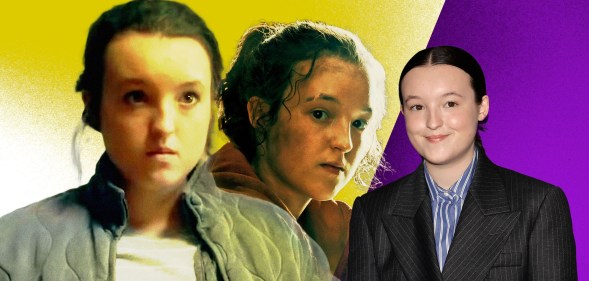 Bella Ramsey in Time, in The Last of Us, and on the red carpet.