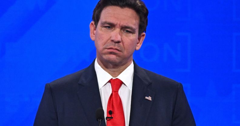 Ron DeSantis, pictured.