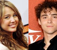 Miley Cyrus (left) and Joshua Bassett (right) are among the Disney stars who have come out as LGBT