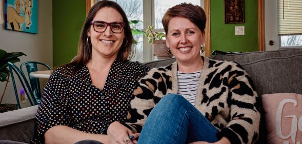 Nia and Katie in We Live Here: The Midwest.