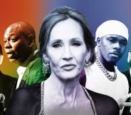 Ricky Gervais, Dave Chappelle, JK Rowling, DaBaby and Eminem