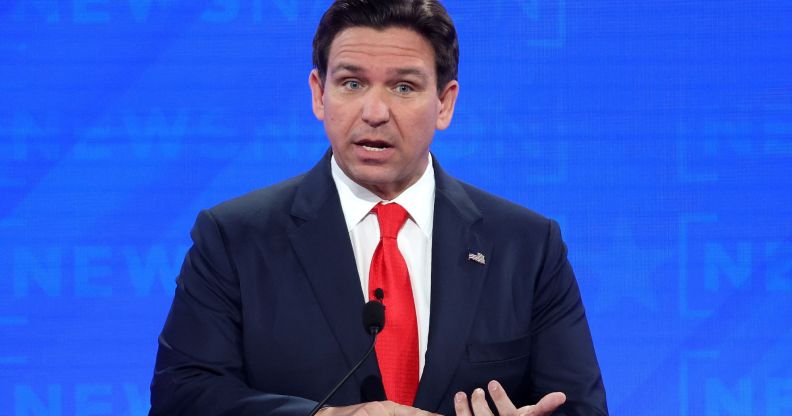 Florida governor Ron DeSantis