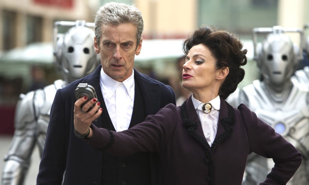 The Doctor and Missy (R).