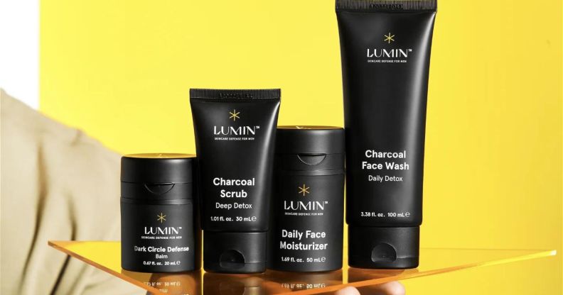 You can get a free skincare routine bundle from Lumin.