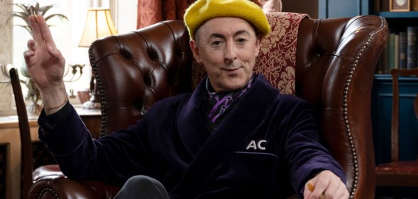 Alan Cumming hosts The Traitors US.