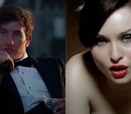 Barry Keoghan (left) in Saltburn and Sophie Ellis-Bextor in the music video for 'Murder on the Dancefloor'