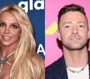 Britney Spears and Justin Timberlake.