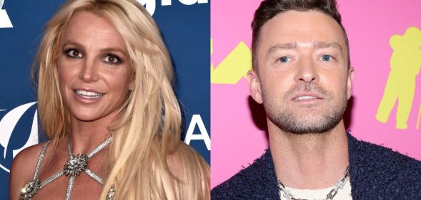 Britney Spears and Justin Timberlake.