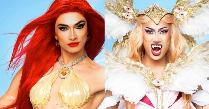 Canada's Drag Race season four queens Venus and Aurora Matrix