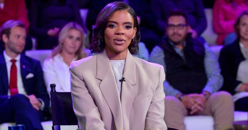 Podcast host and right-wing personality Candace Owens
