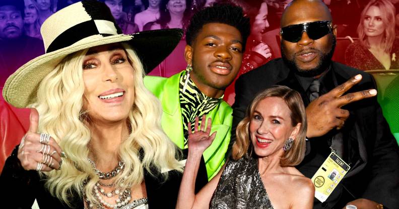 Cher, Lil Nas X, RL Stafford and Naomi Watts