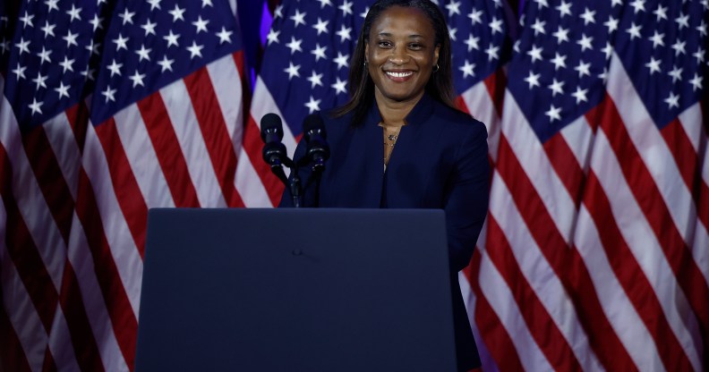 Butler delivered her maiden address to her colleagues this week. (Photo by Chip Somodevilla/Getty Images)