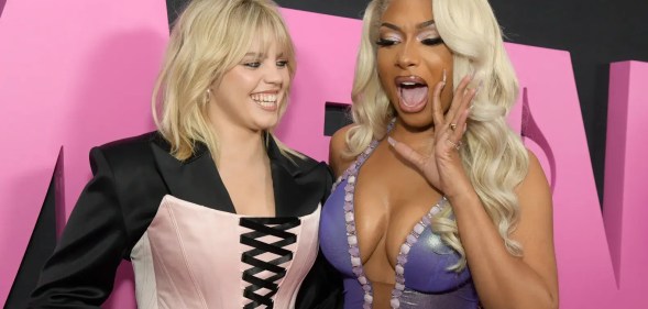 Reneé Rapp and Megan Thee Stallion on the red carpet.