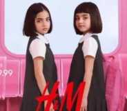 H&M has been forced to pull a school social medial advert, aimed at its Australian customers, after claims it was sexualising children. (H&M)