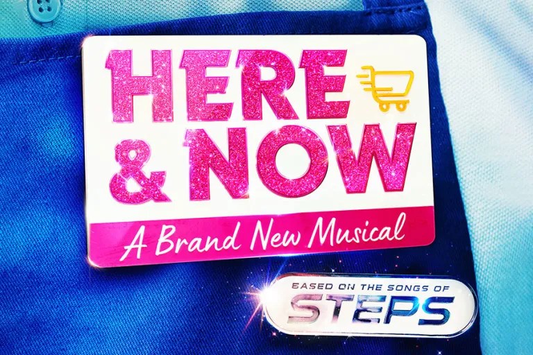 The poster for upcoming Steps musical 'Here and Now'.