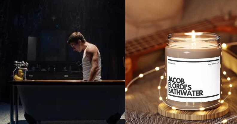 Jacob Elordi’s bath scene in Saltburn