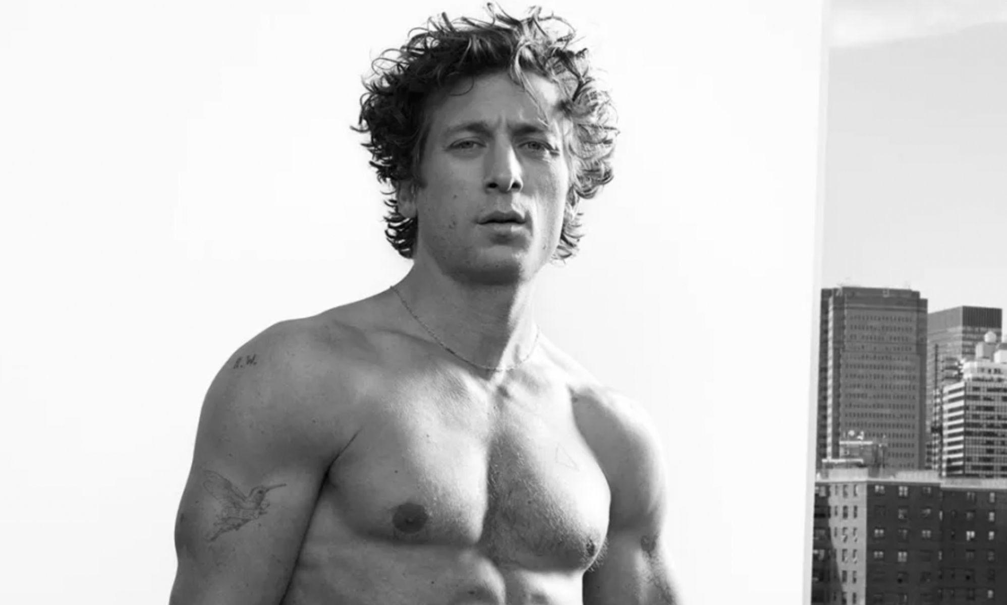 Jeremy Allen White's Calvin Klein shoot made accessible to blind