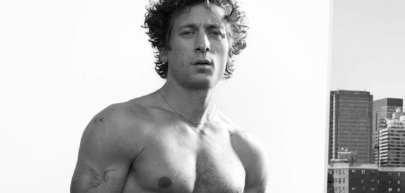Jeremy Allen White in the Calvin Klein campaign.