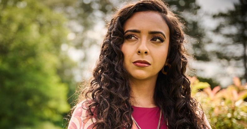 LGBTQ+ character Nadira Valli says goodbye to Hollyoaks.