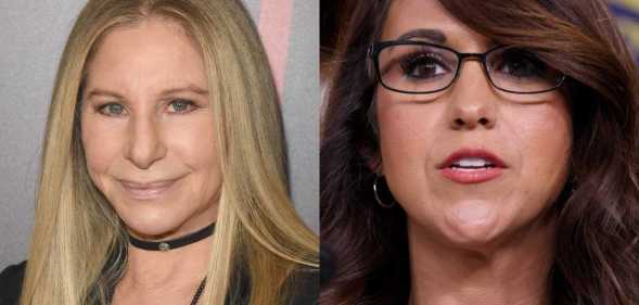 Ultra-conservative Republican Lauren Boebert has blamed Barbra Streisand over her decision to run in a redder district.