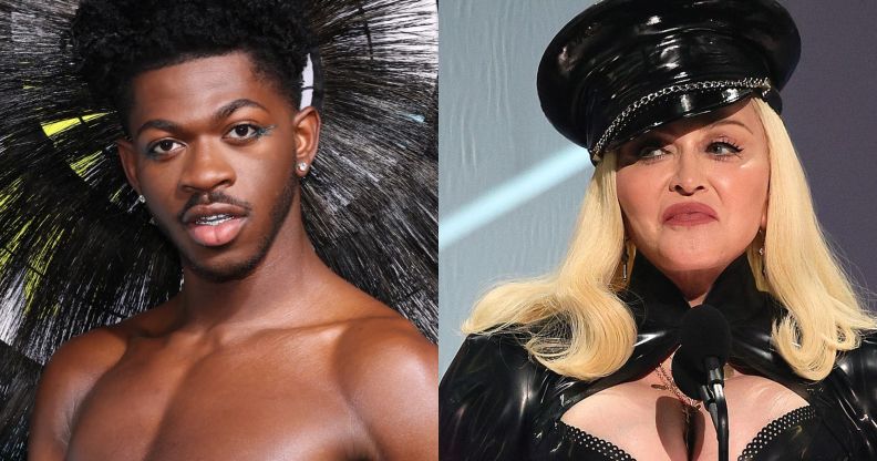 Madonna has sweet surprise for Lil Nas X in new Long Live Montero clip #LilNasX