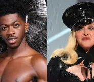 Lil Nas X (left) and Madonna (right)