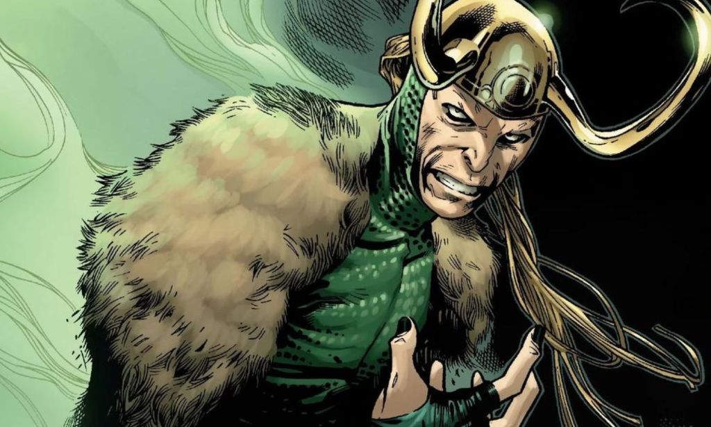 An illustrated image of Loki