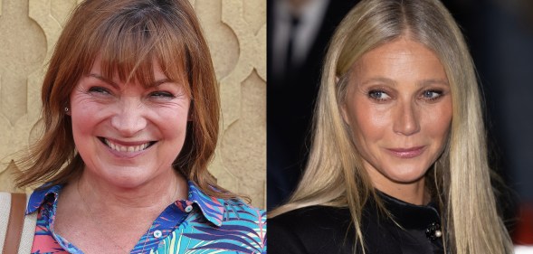 Lorraine Kelly and Gwyneth Paltrow