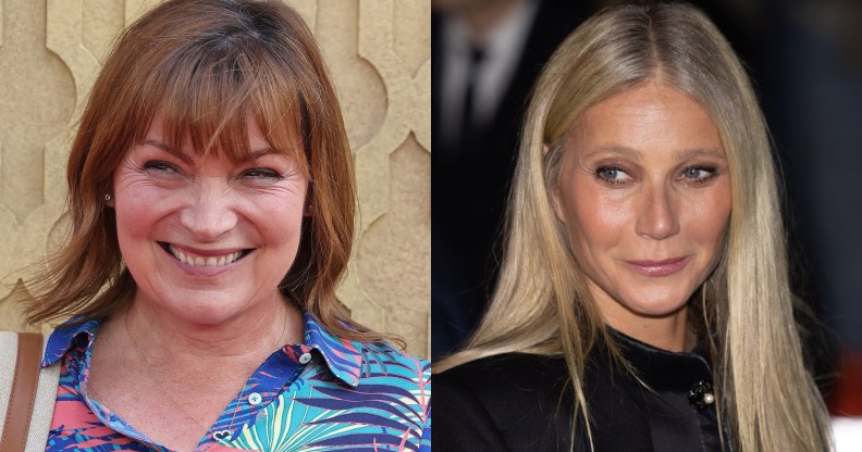 Lorraine Kelly and Gwyneth Paltrow