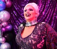 Madame LaQueer poses during RuPaul's DragCon LA 2023 at Los Angeles Convention Center on May 12, 2023