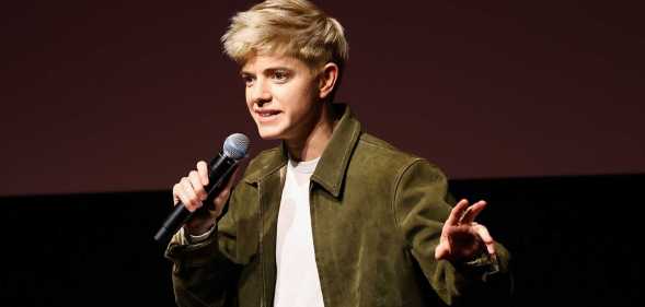 Non-binary comedian Mae Martin is bi.