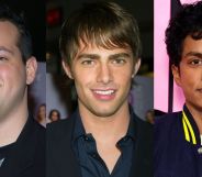 Left-right: Out gay Mean Girls 2004 stars Daniel Franzese, Jonathan Bennett and Rajiv Surendra