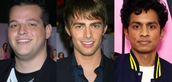 Left-right: Out gay Mean Girls 2004 stars Daniel Franzese, Jonathan Bennett and Rajiv Surendra