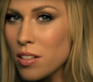 Natasha Bedingfield in the music video for her 2004 single 'Unwritten'