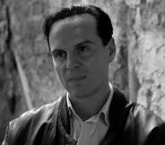 A still featuring andrew scott in new netflix series ripley.