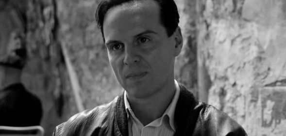 A still featuring andrew scott in new netflix series ripley.